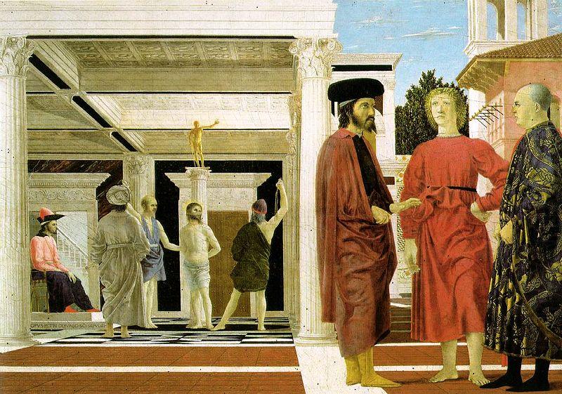 Piero della Francesca Flagellation of Christ china oil painting image